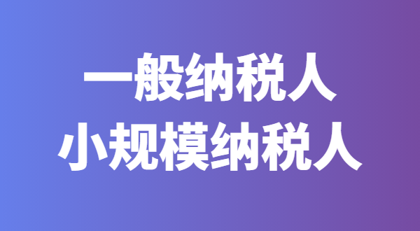 2022年注冊(cè)公司是選擇小規(guī)模納稅人還是一般納稅人呢